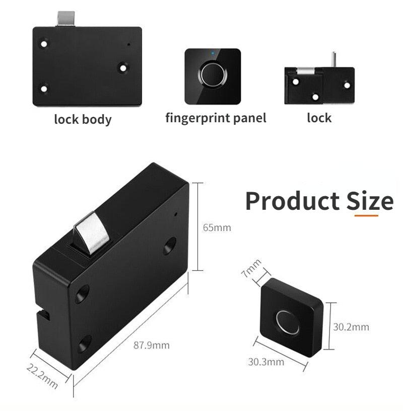 FECHADURA INTELIGENTE COM IMPRESSÃO DIGITAL - Deni Store