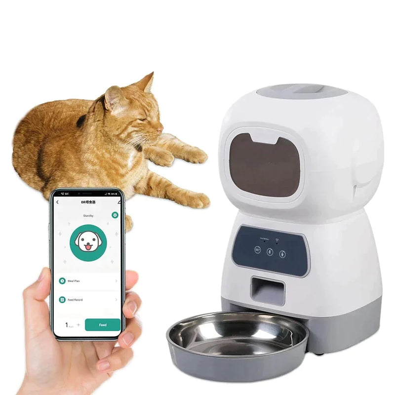 Alimentador Automático para Cães e Gatos - Deni Store