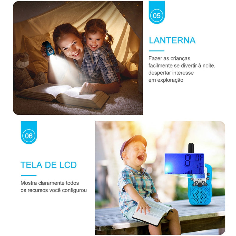 Walkie Talkie Portátil infantil - Deni Store