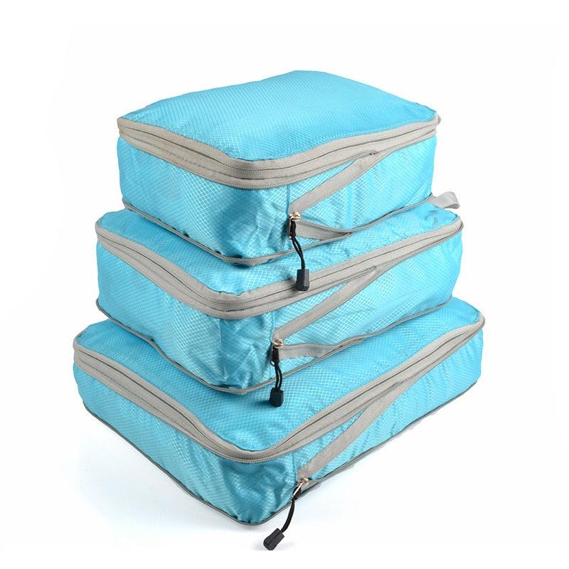 Conjunto de bolsas organizadoras para viagem - Deni Store