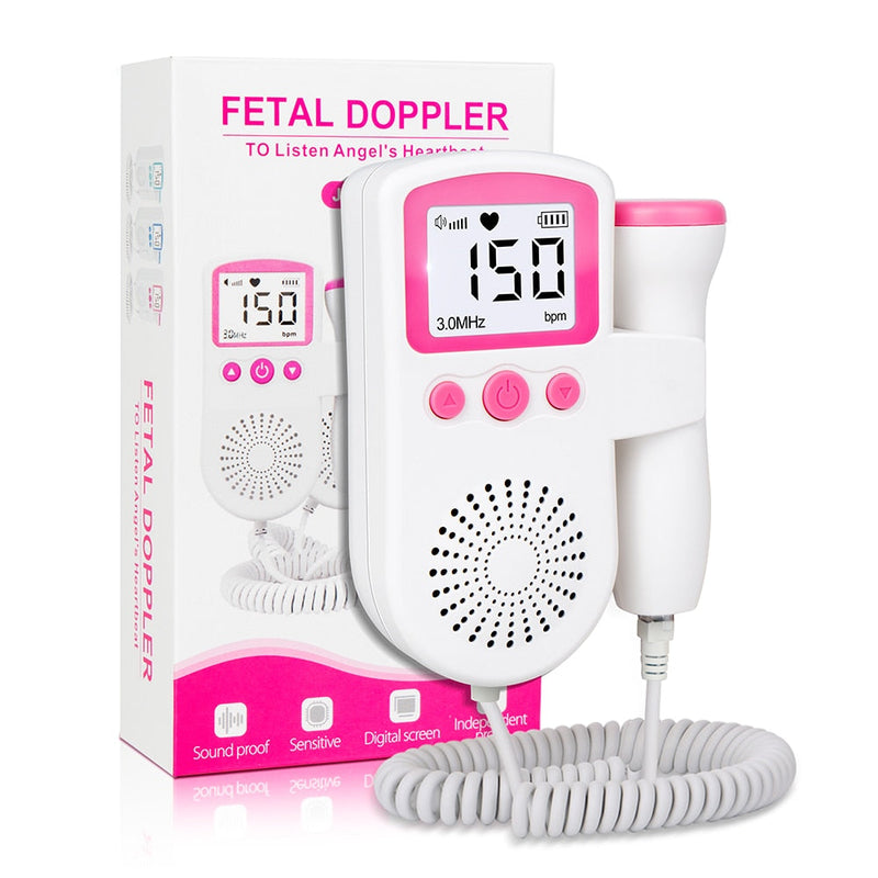 Monitor Fetal - Para ouvir o coraçãozinho do seu bebê - Deni Store