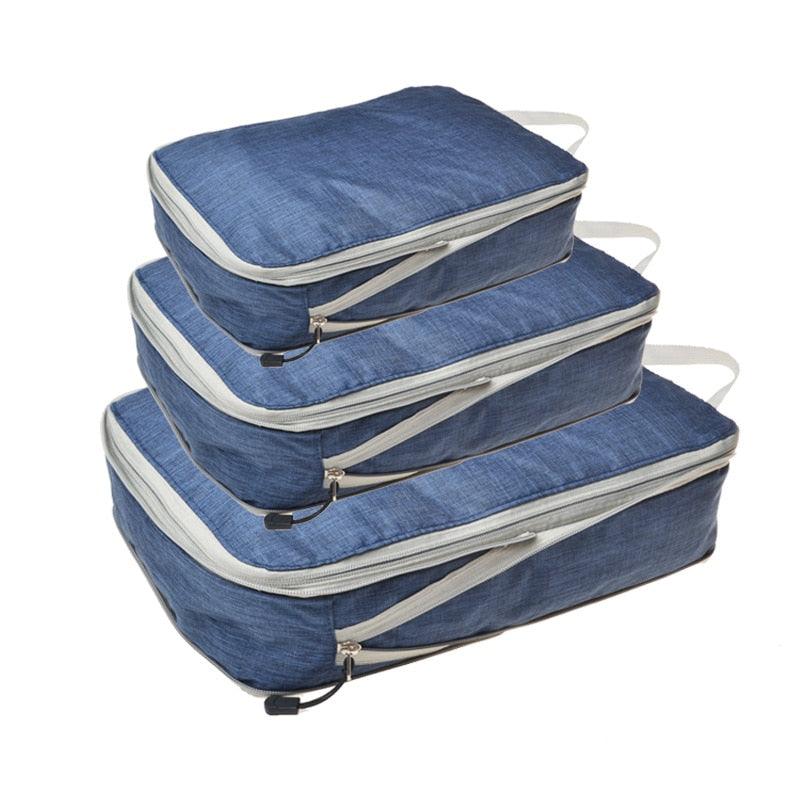 Conjunto de bolsas organizadoras para viagem - Deni Store