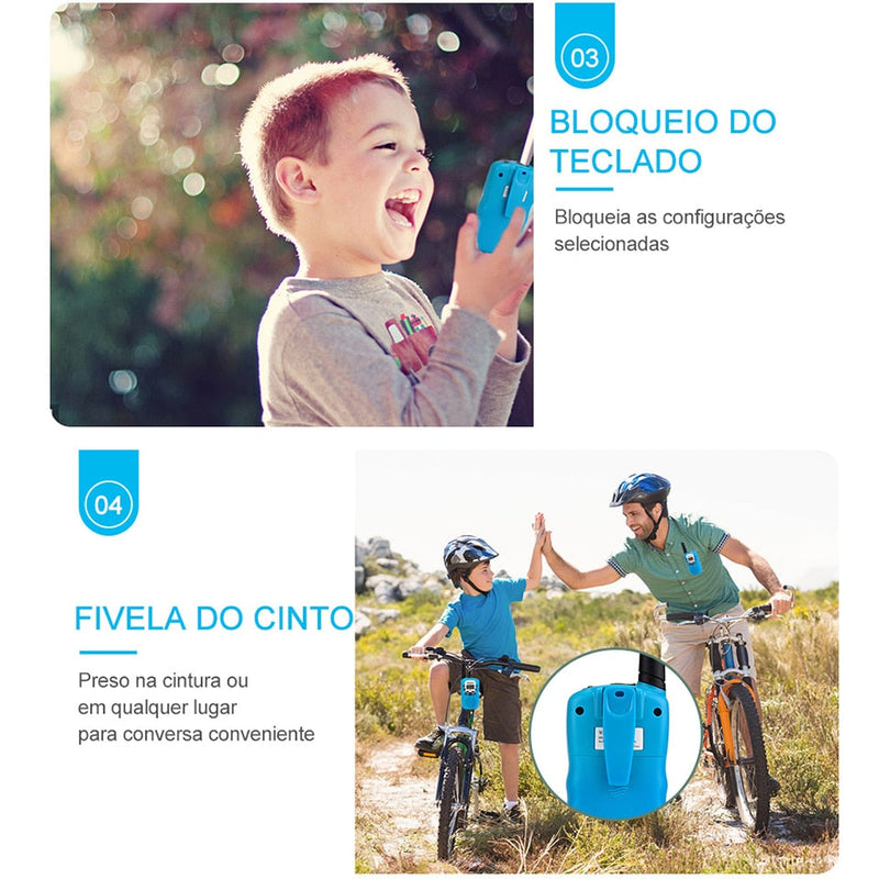 Walkie Talkie Portátil infantil - Deni Store