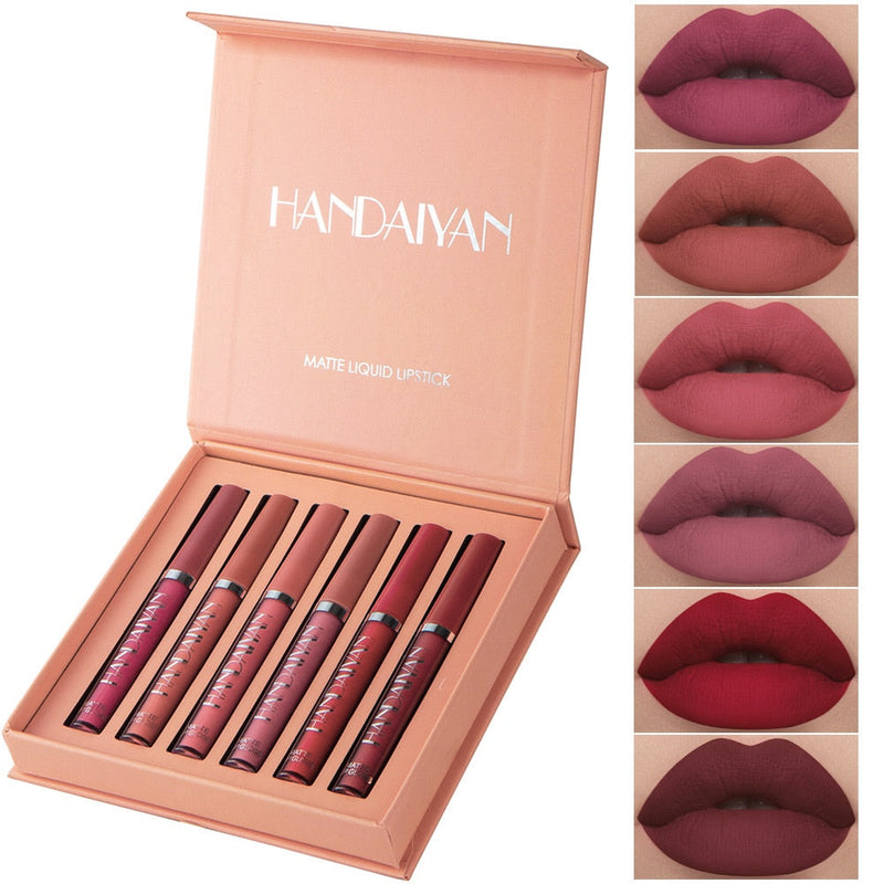 Batom Luxuoso Glamour Matte Handaiyan - Deni Store