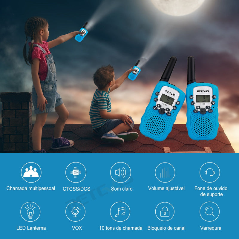 Walkie Talkie Portátil infantil - Deni Store