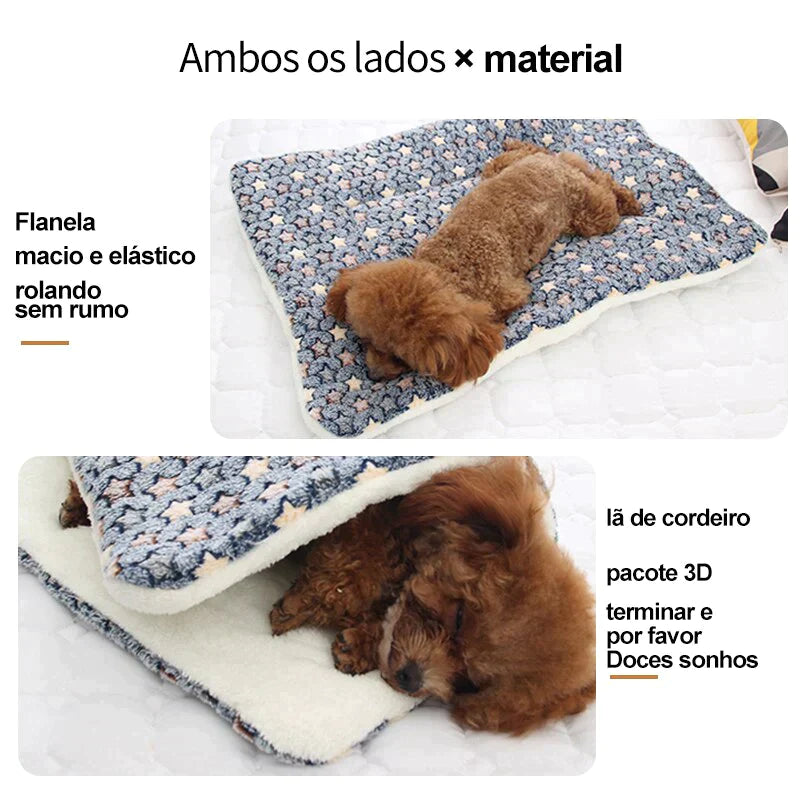 Cobertor peludo - serve como caminha para seu pet - Deni Store