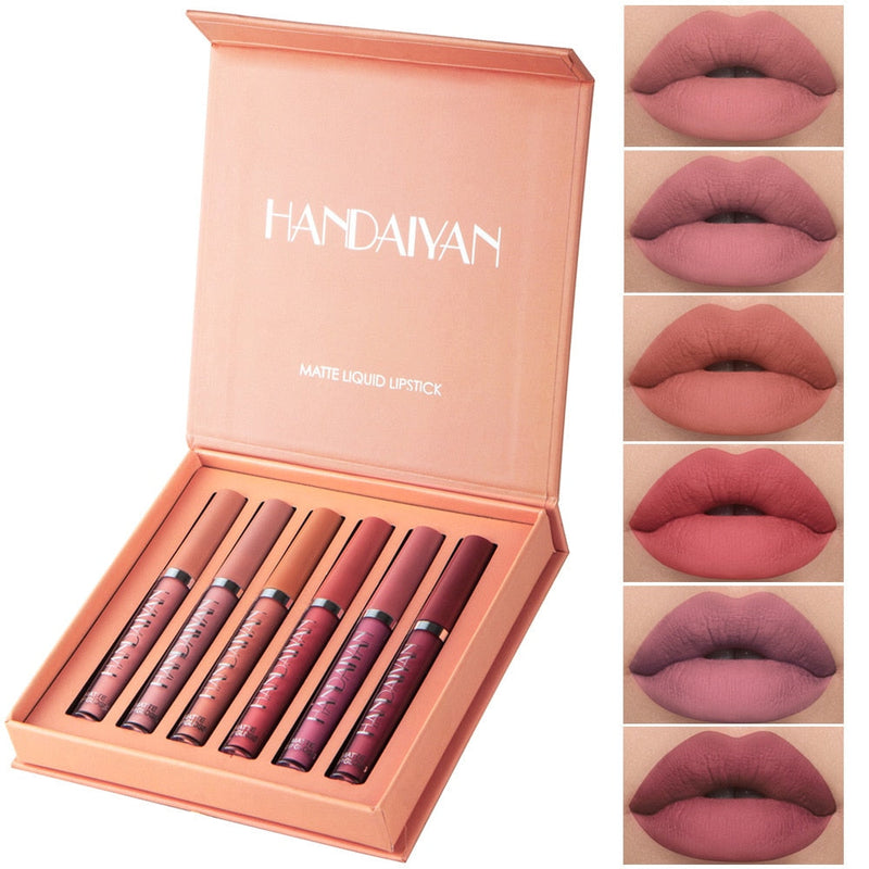 Batom Luxuoso Glamour Matte Handaiyan - Deni Store